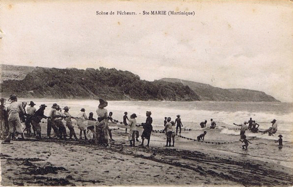 Scène de pêcheurs